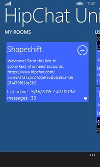 Main page screenshot